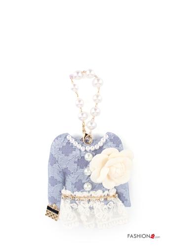Keyring with pearls - ph 1