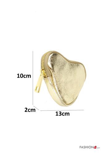 Porta-moedas em Couro Genuíno com fecho - ph 2