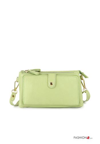 Fur Bag with zip with shoulder strap - ph 1