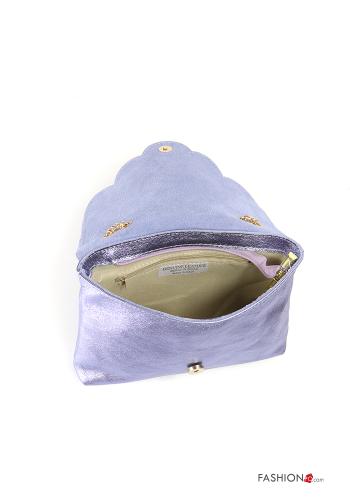 Genuine Leather Bag with zip with shoulder strap - ph 3