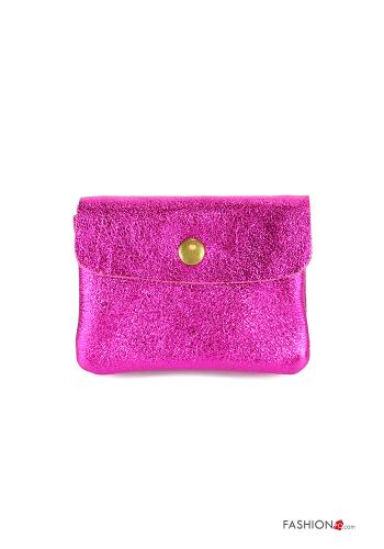 Portamonete in Vera pelle con zip - ph 1
