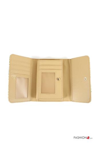 Portafoglio ecopelle Fantasia scritta con zip - ph 3