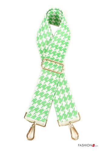 Tracolla per borsa regolabile Fantasia pied de poule - ph 1