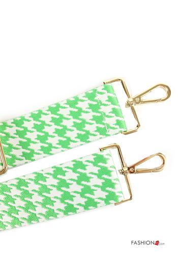 Tracolla per borsa regolabile Fantasia pied de poule - ph 2