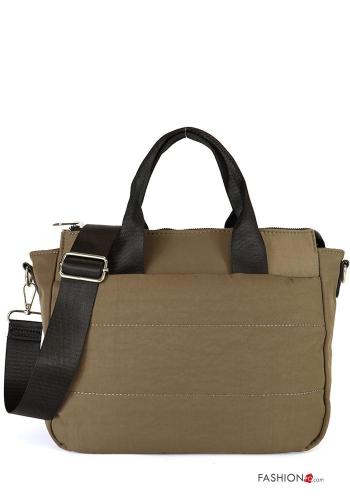Borsa a mano con zip con tracolla - ph 1