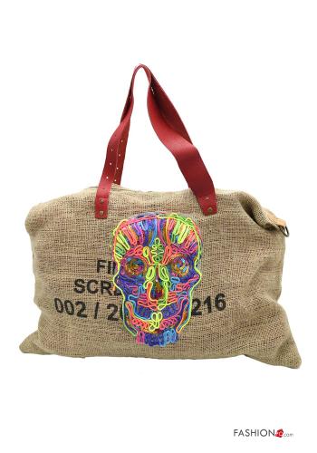 Borsa  con zip Fantasia mista - ph 1