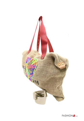 Borsa  con zip Fantasia mista - ph 2