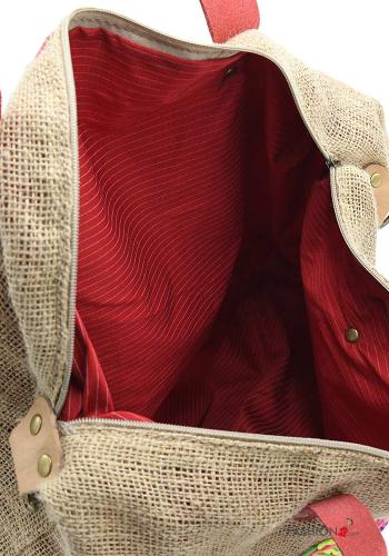 Borsa  con zip Fantasia mista - ph 4