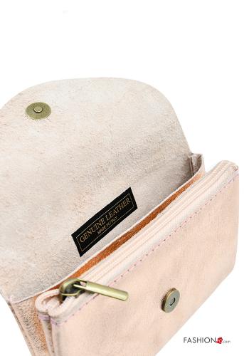 Porta-Cartões em Couro Genuíno com bolsos - ph 3