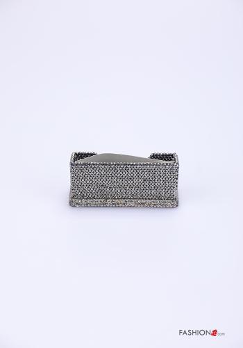 Porta biglietti da visita con strass - ph 3