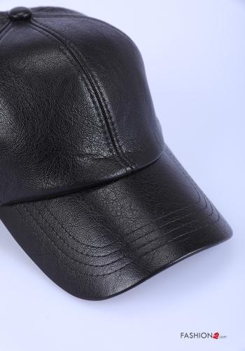 Sombrero imitación de cuero ajustable - ph 3