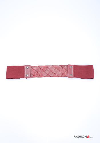 Cintura ecopelle con bottoni - ph 1