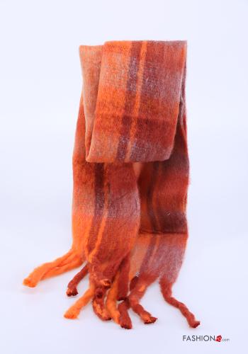 Tartan Scarf with fringe - ph 1