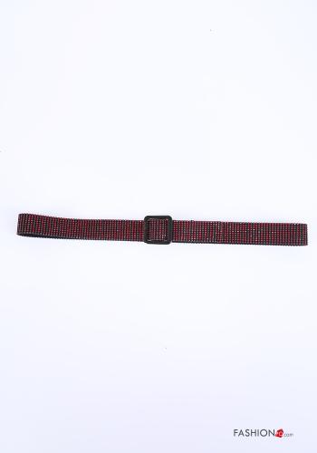 Cintura regolabile con strass - ph 1