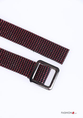 Cintura regolabile con strass - ph 2