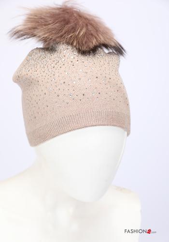 Sombrero de Mezcla de Lana con brillantes - ph 1
