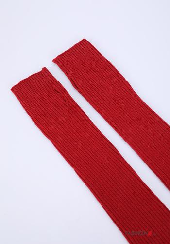 Manicotti in Misto Cashmere con perle con borchie - ph 2