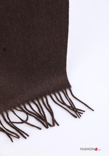 Wool Scarf with fringe - ph 3