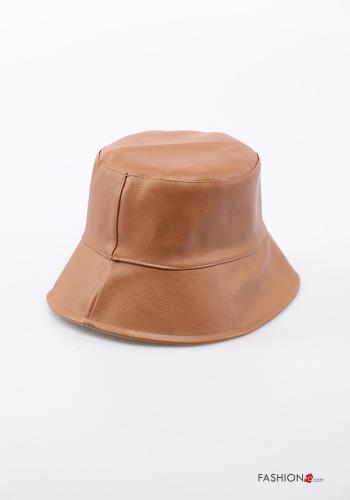 Cappello ecopelle reversibile