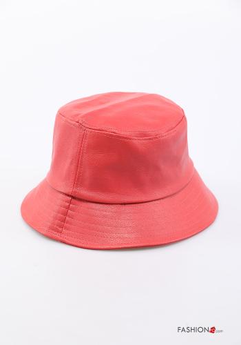 faux leather Hat