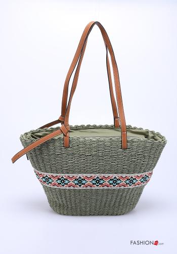 Bolso de playa con cremallera