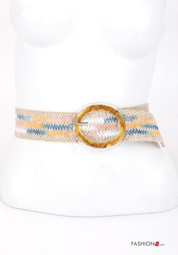 Ceinture en Lin ajustable Imprimé coloré - ph 3