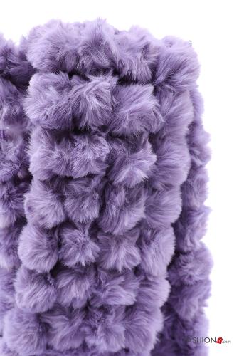 faux fur Scarf - ph 2