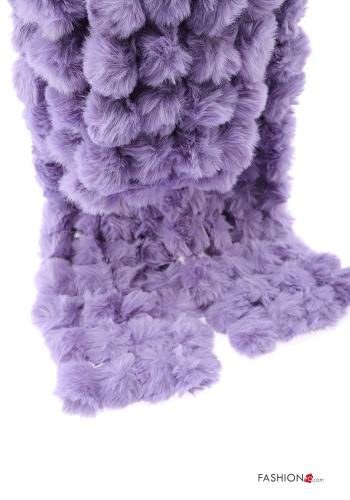 faux fur Scarf - ph 3