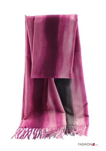 Striped Scarf with fringe - ph 1