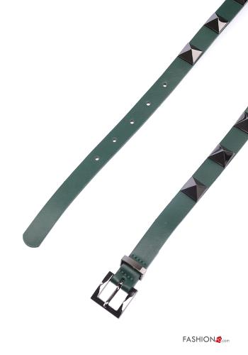 faux leather Belt with studs - ph 2