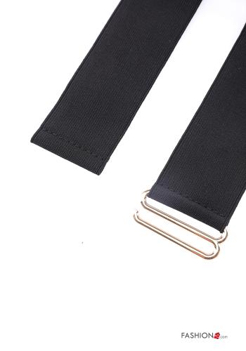 Belt with rhinestones with elastic - ph 3