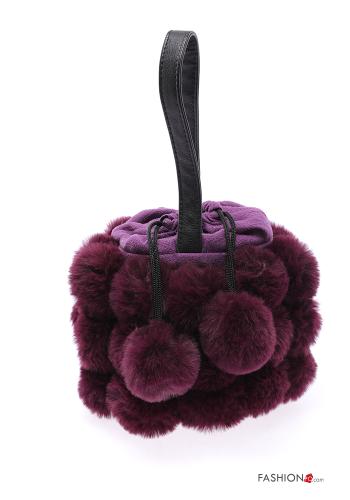 Borsa a mano pelliccia sintetica - ph 3