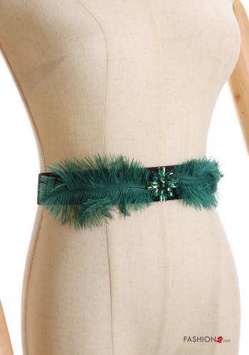 Belt with rhinestones - ph 4