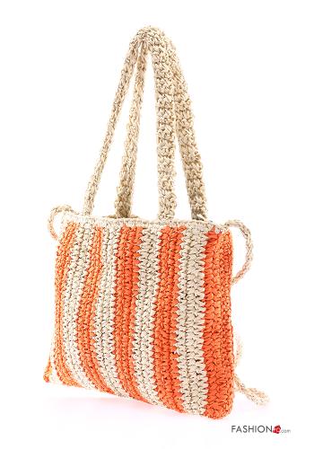 Bolso de playa a rayas con cremallera - ph 2