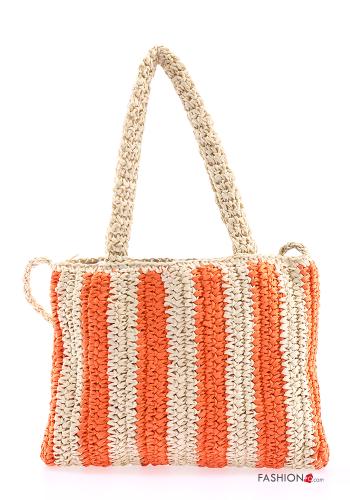 Bolso de playa a rayas con cremallera - ph 3