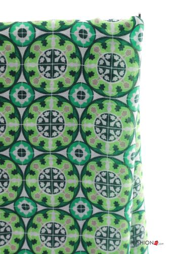 Sciarpa Fantasia geometrica con frange - ph 3