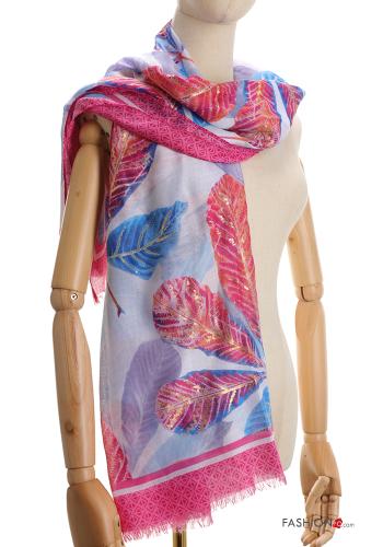 Sciarpa Fantasia con foglie - ph 1