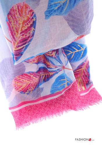 Sciarpa Fantasia con foglie - ph 4