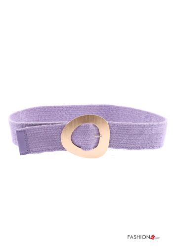 adjustable Linen Belt with elastic