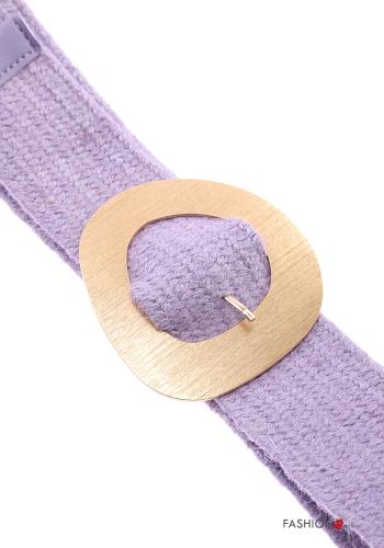 Ceinture en Lin ajustable avec élastique - ph 2