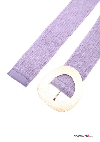 Ceinture en Lin ajustable avec élastique - ph 3