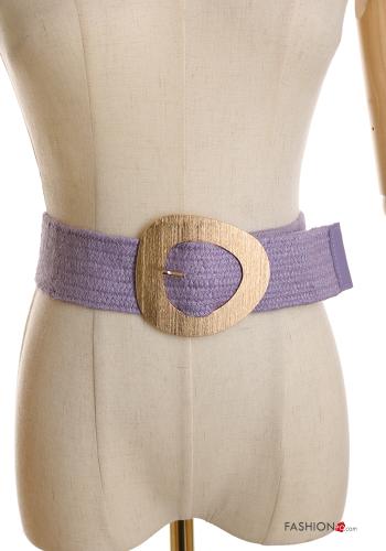Ceinture en Lin ajustable avec élastique - ph 4