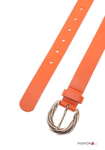 faux leather adjustable Belt - ph 3