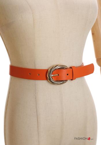 faux leather adjustable Belt - ph 4