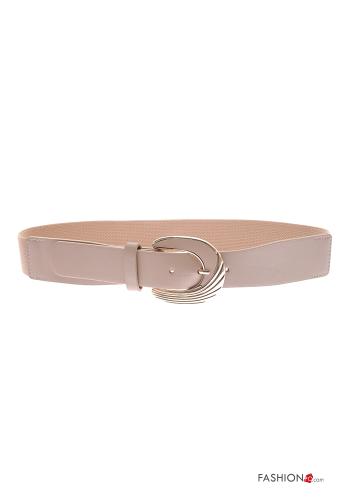 Cinturón imitación de cuero ajustable