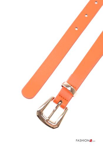 faux leather adjustable Belt - ph 3