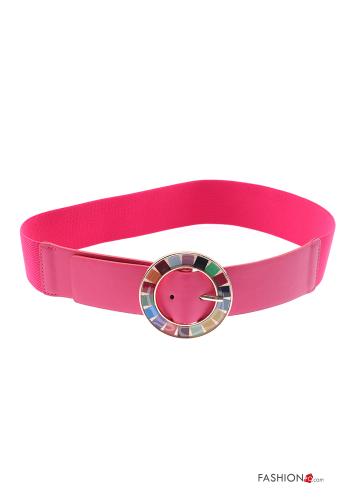 Cinturón imitación de cuero ajustable