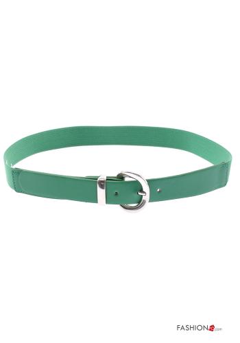 Cinturón imitación de cuero ajustable