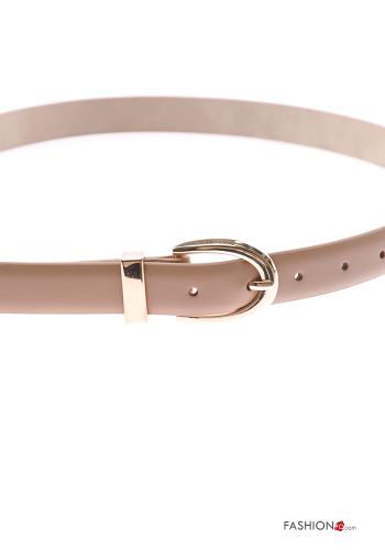 faux leather adjustable Belt - ph 2
