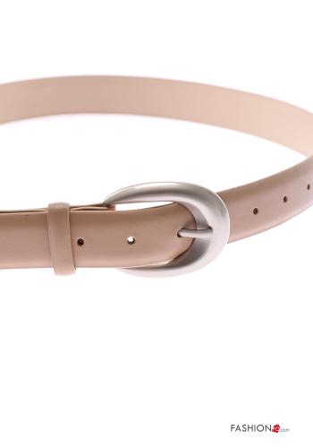 faux leather adjustable Belt - ph 2